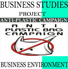 Business Studies Project on Anti Plastic Campaign - Business-environment